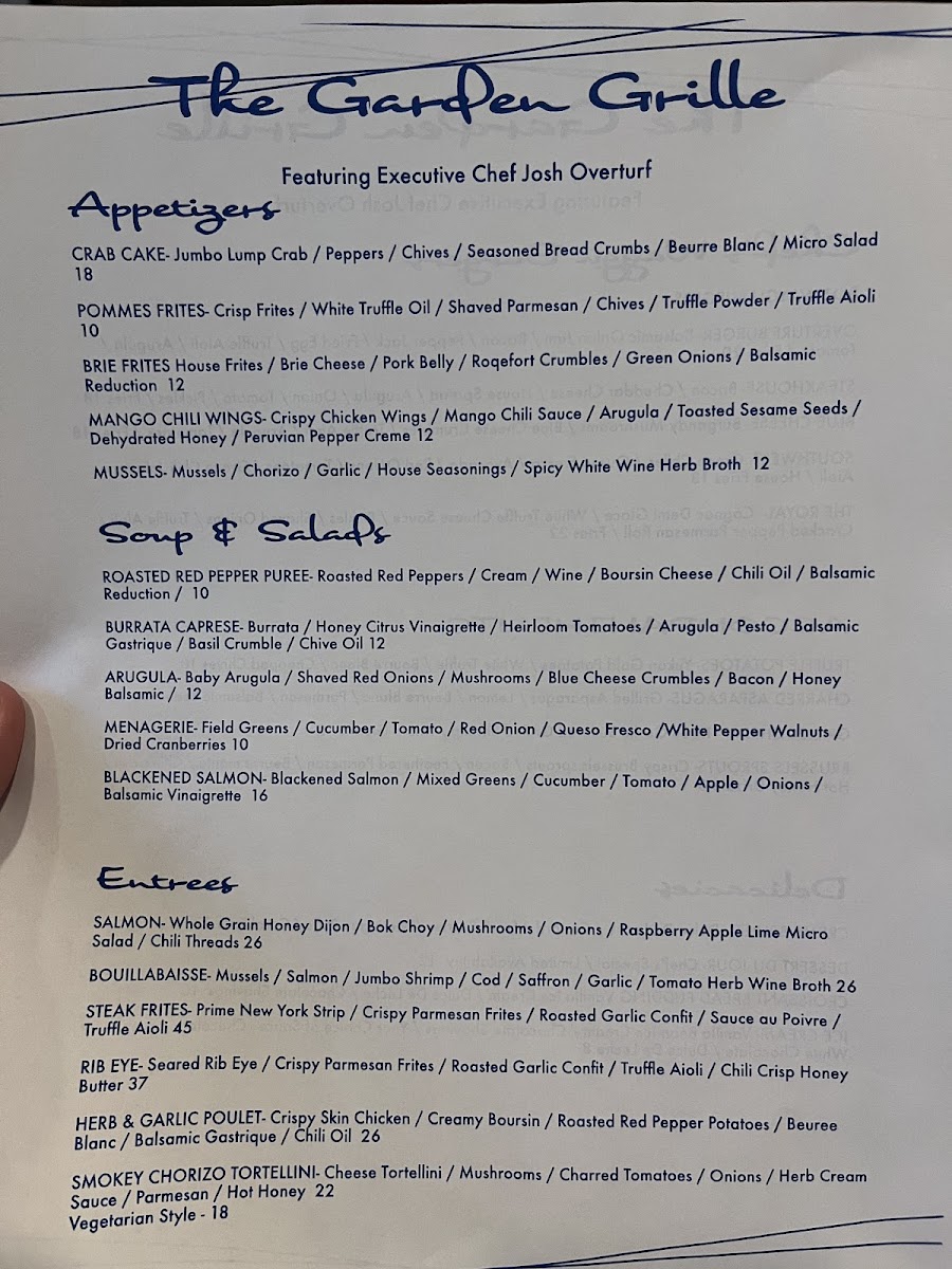 The Garden Grille & Lounge Ogden Menu-1